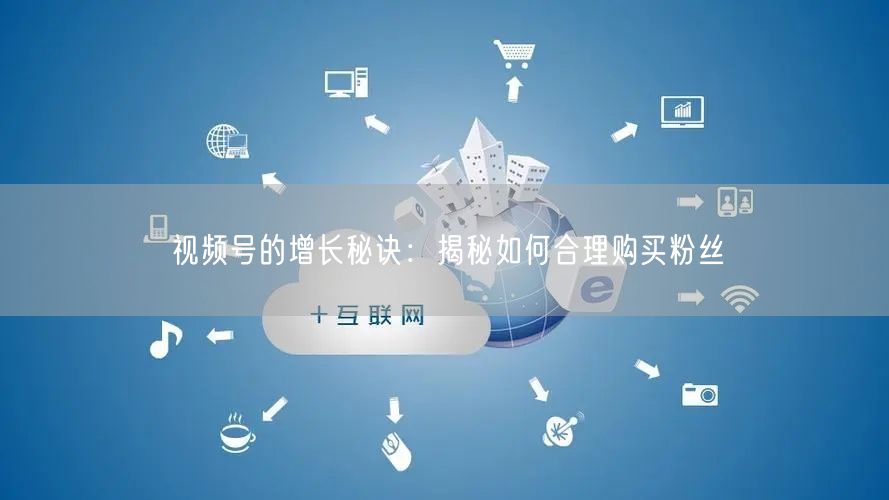 视频号的增长秘诀：揭秘如何合理购买粉丝