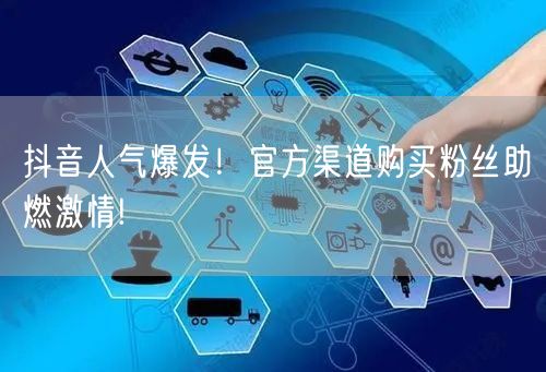 抖音人气爆发！官方渠道购买粉丝助燃激情!