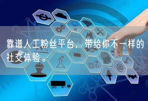 靠谱人工粉丝平台，带给你不一样的社交体验。