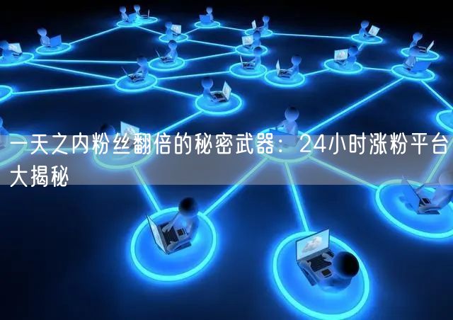 一天之内粉丝翻倍的秘密武器:24小时涨粉平台大揭秘